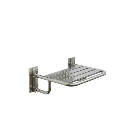 Banco p/ Banho Articulado Gradeado Inox 70x45cm - Construinox